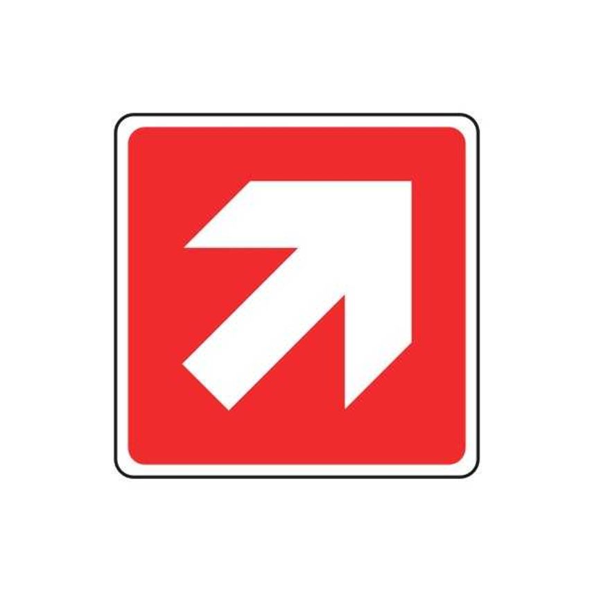 Lasting Impressions Arrow (Up & Right) Sign Label