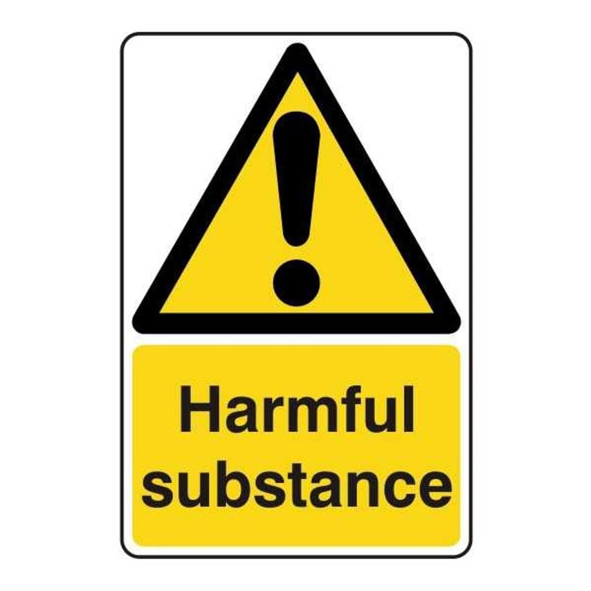Lasting Impressions Harmful Substance Sign Label