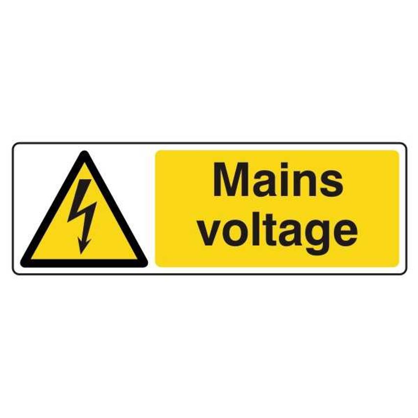 Lasting Impressions Mains Voltage Sign Label - 1030-SAV