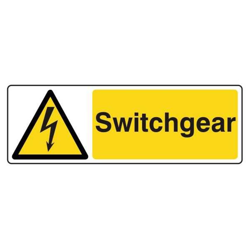 Lasting Impressions Switchgear Sign Label - 10167-AP