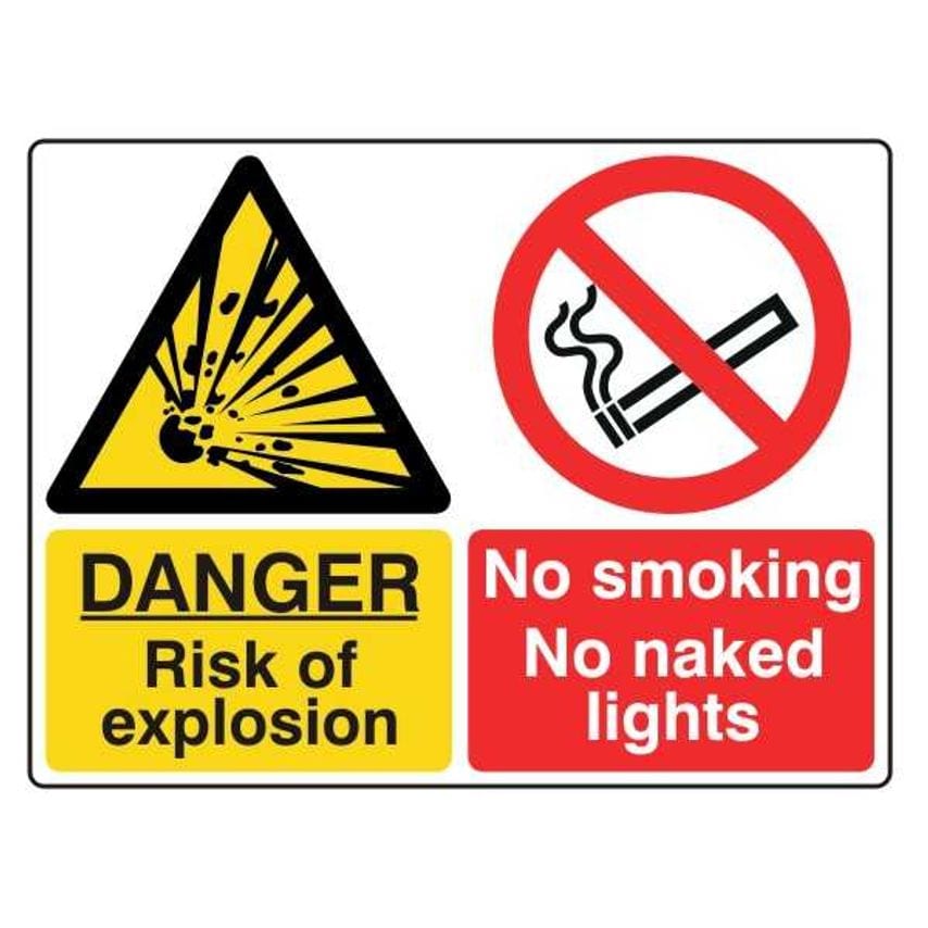 Lasting Impressions Danger - Risk of Explosion - No Smoking - No Naked Lights Si
