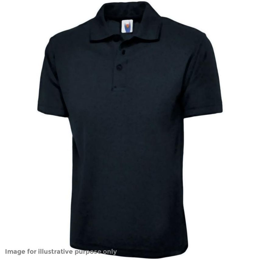 Uneek Ladies Crew Neck T Shirt - XL, Navy