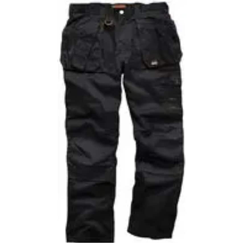 Scruffs Worker Plus Trousers Black 36S