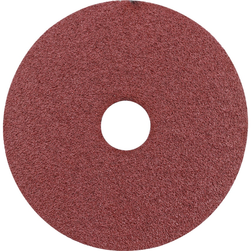 York 115 X 22mm General Purpose Aluminium Oxide Fibre Discs P50- you get 5