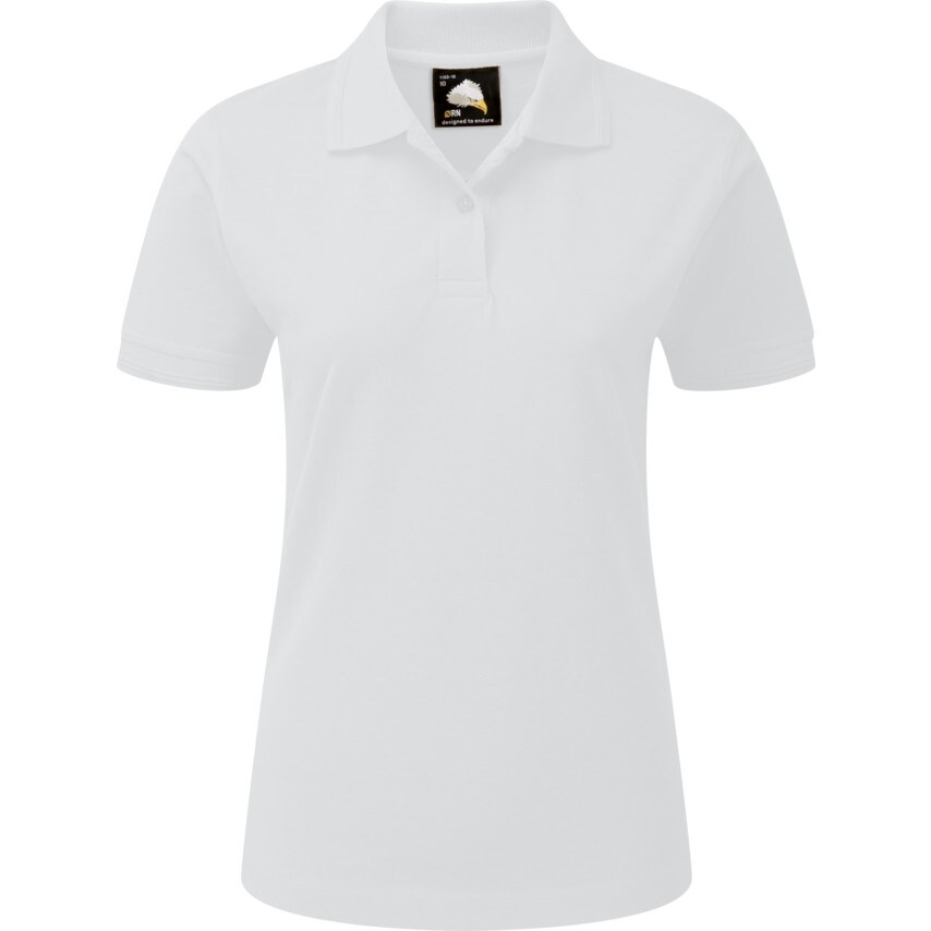ORN Wren Ladies Premiumpolo Shirtwhite Size 12