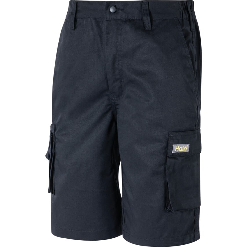 Halo Cargo Shorts Black 34" Waist