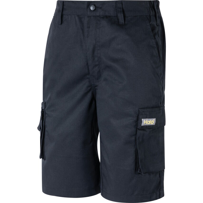Halo Cargo Shorts Black 44" Waist