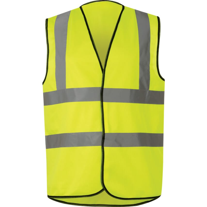 Halo Hi-Vis Waistcoat 2BB & B (EN20471) Yellow M