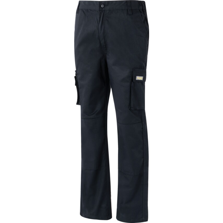 Halo Cargo Trousers Black 44" Waist, 33" Leg