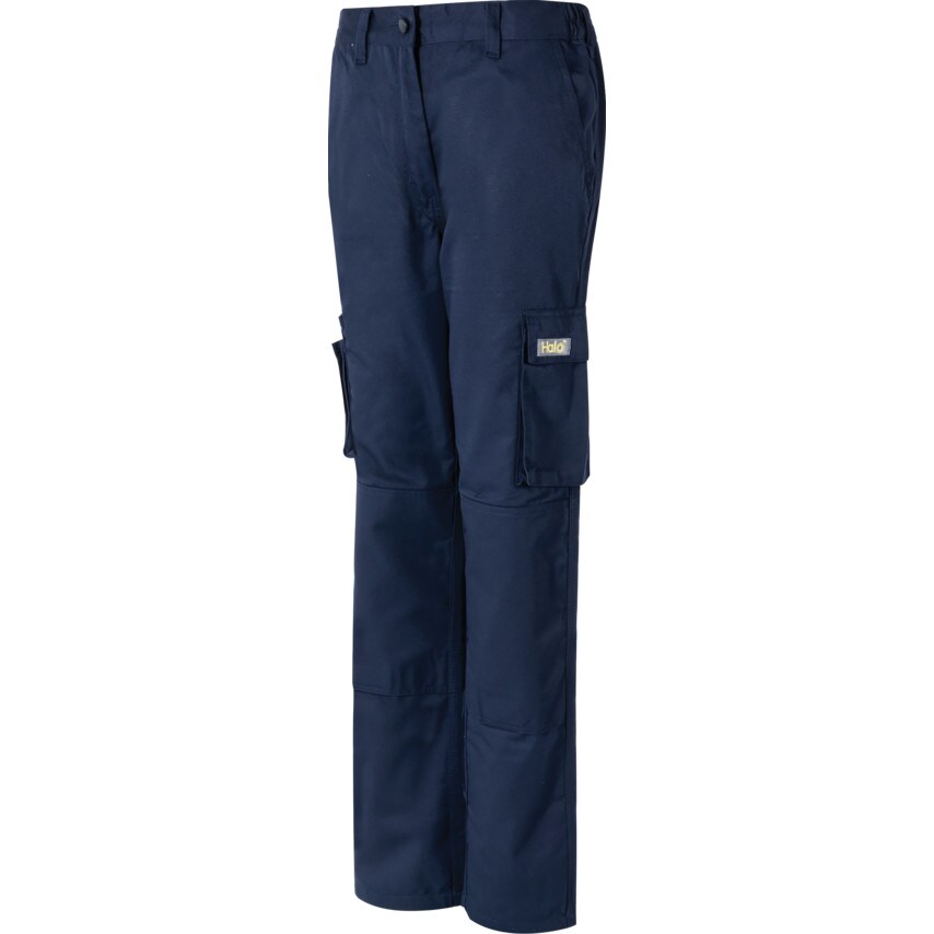 Halo Ladies Cargo Trousers Navy Size 12 R