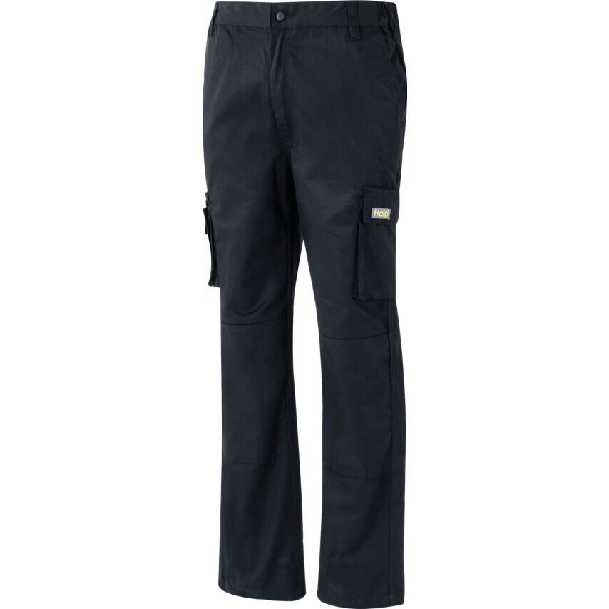 Halo Cargo Trousers Black 30" Waist, 31" Leg