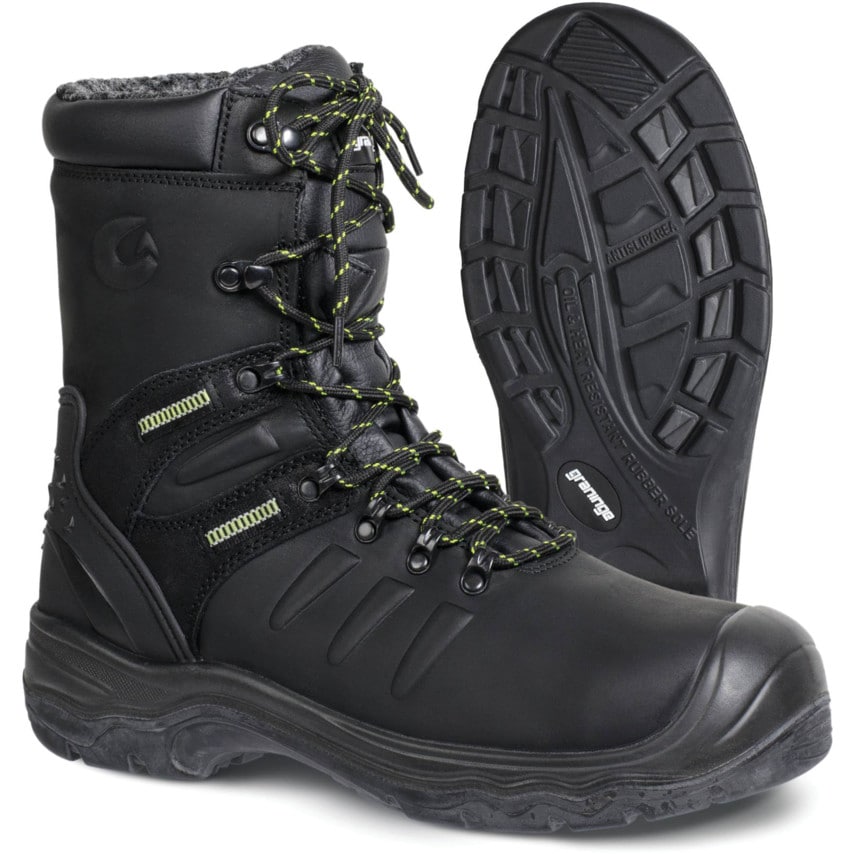 Ejendals Graninge 7298 S3, SRC, HRO Bootblack SZ-41 UK-7