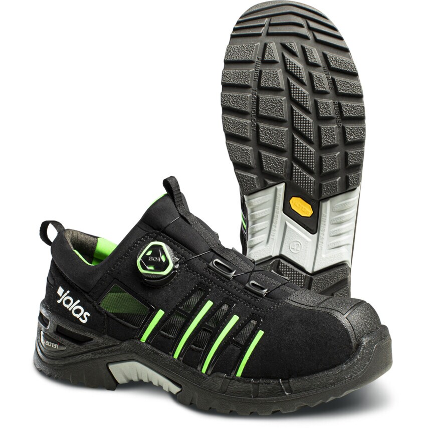 Ejendals Jalas 9925 Exalter S1, P, SRC, HRO Trainer Black SZ-45 UK-10