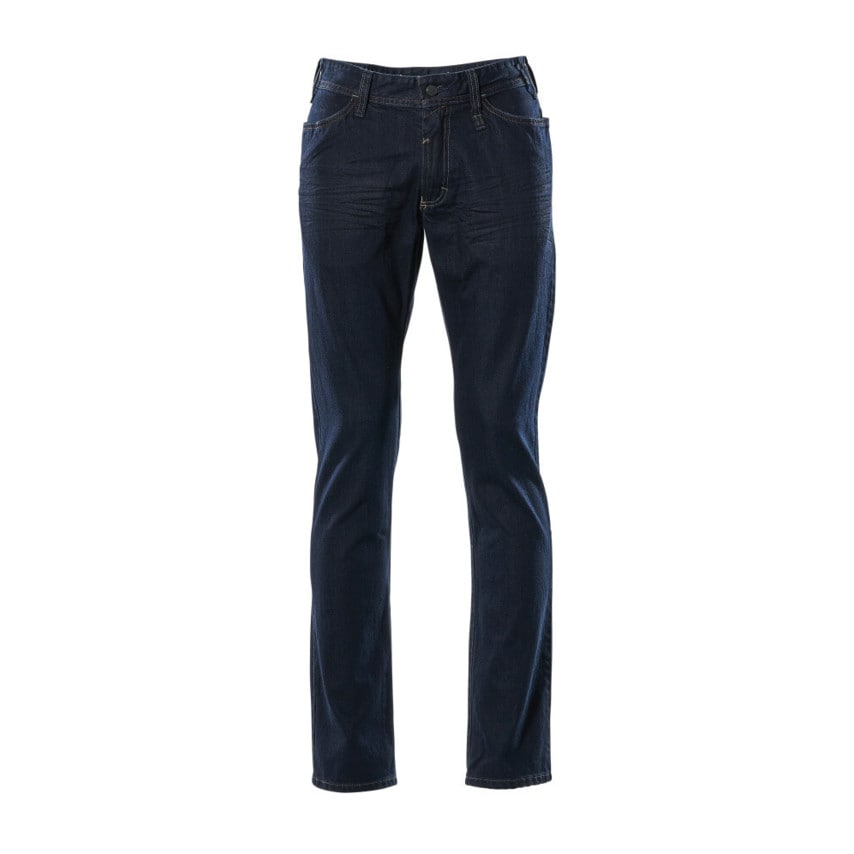Mascot Manhattan Jeans Washed Dark Blue Denim (W32L32)