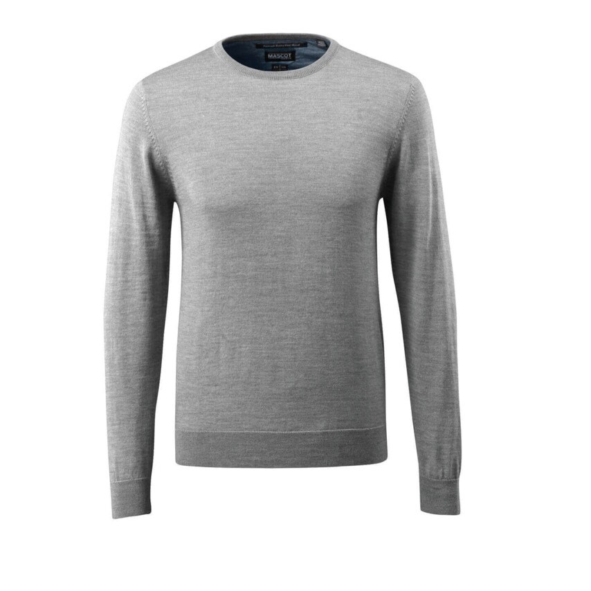 Mascot Knitted Jumper Grey-Flecked (S) - MSC9621242Z
