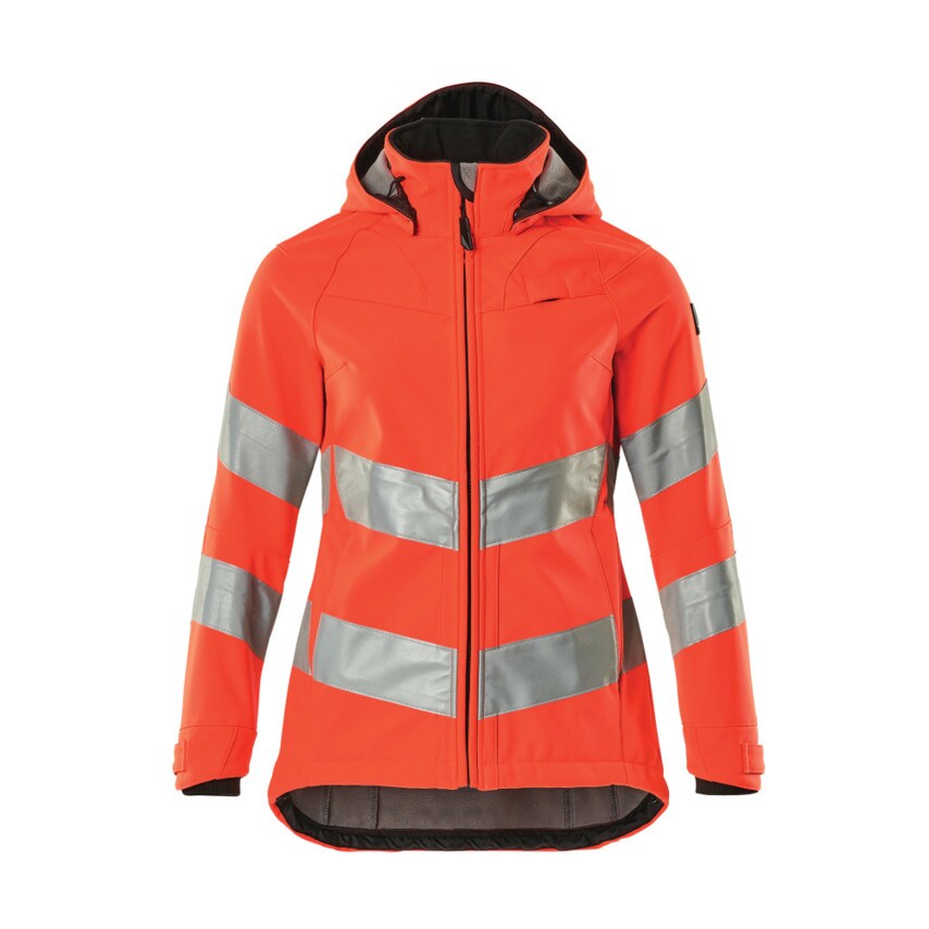Mascot Softshell Jacket Hi-Vis Red (3XL)