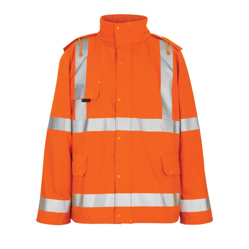Mascot Feldbach Rain Jacket Hi-Vis Orange (S)