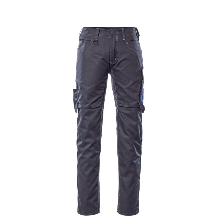 Mascot Unique Oldenburg Trousers with Thigh Pockets Dark Navy/Royal (L32W46.5)