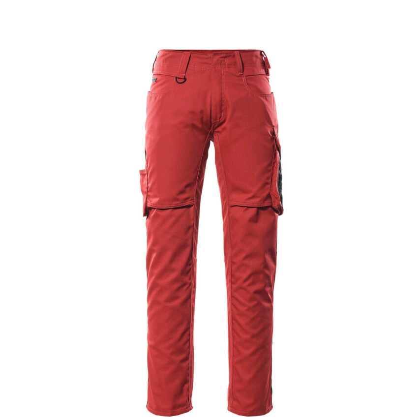 Mascot Unique Oldenburg Trousers with Thighpockets Red/Black (L32W30.5)