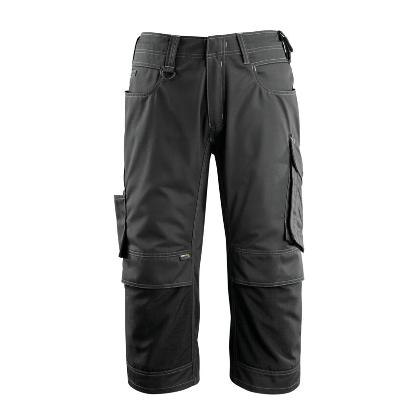 Mascot Unique Altona 3/4 Length Trousers Withkneepad Pockets Black (W44.5)