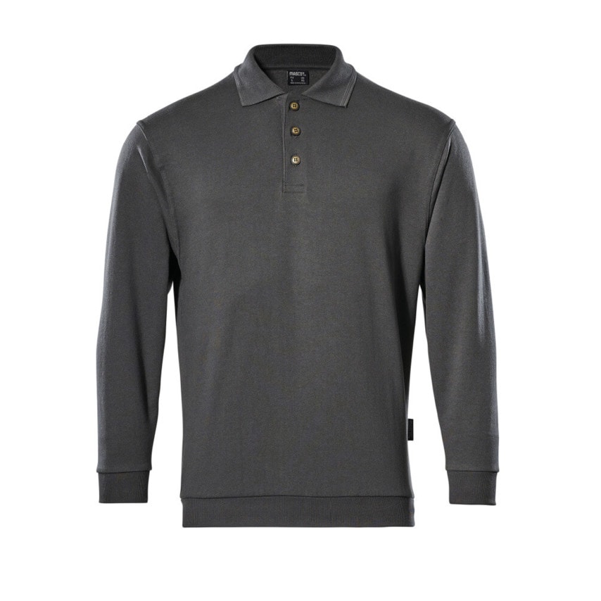 Mascot Trinidad Polo Sweatshirt Dark Anthracite (3XL)