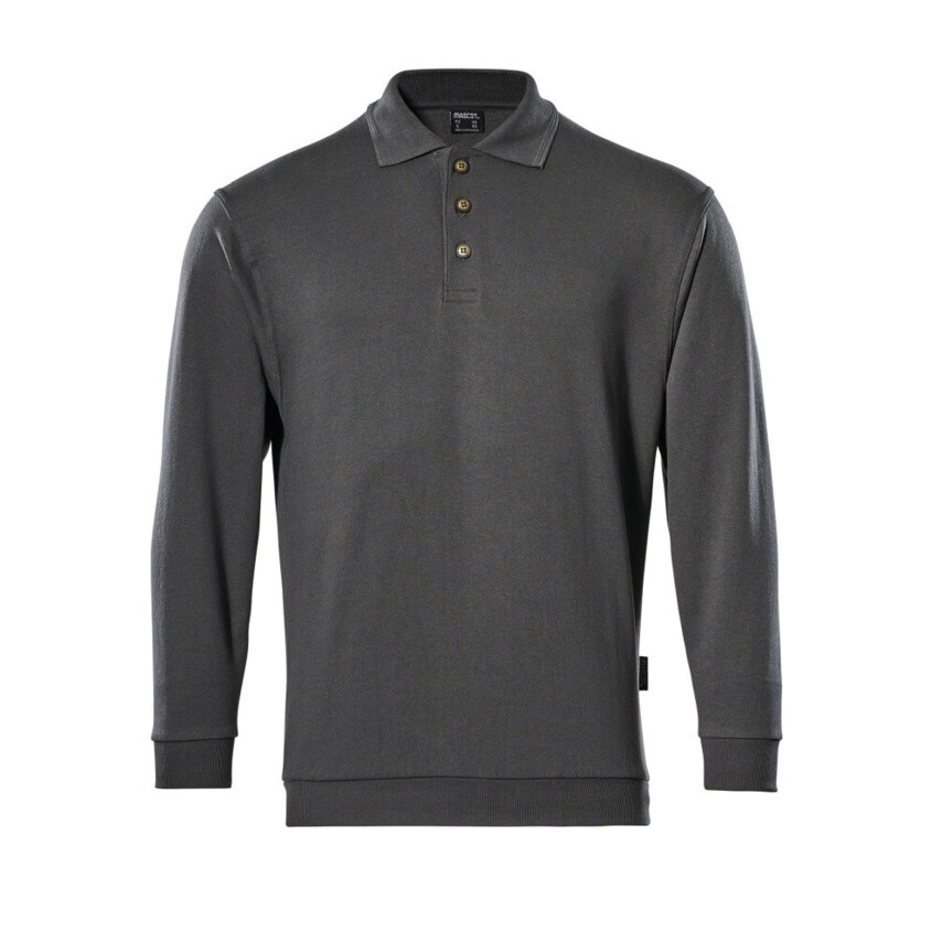 Mascot Trinidad Polo Sweatshirt Dark Anthracite (2XL)