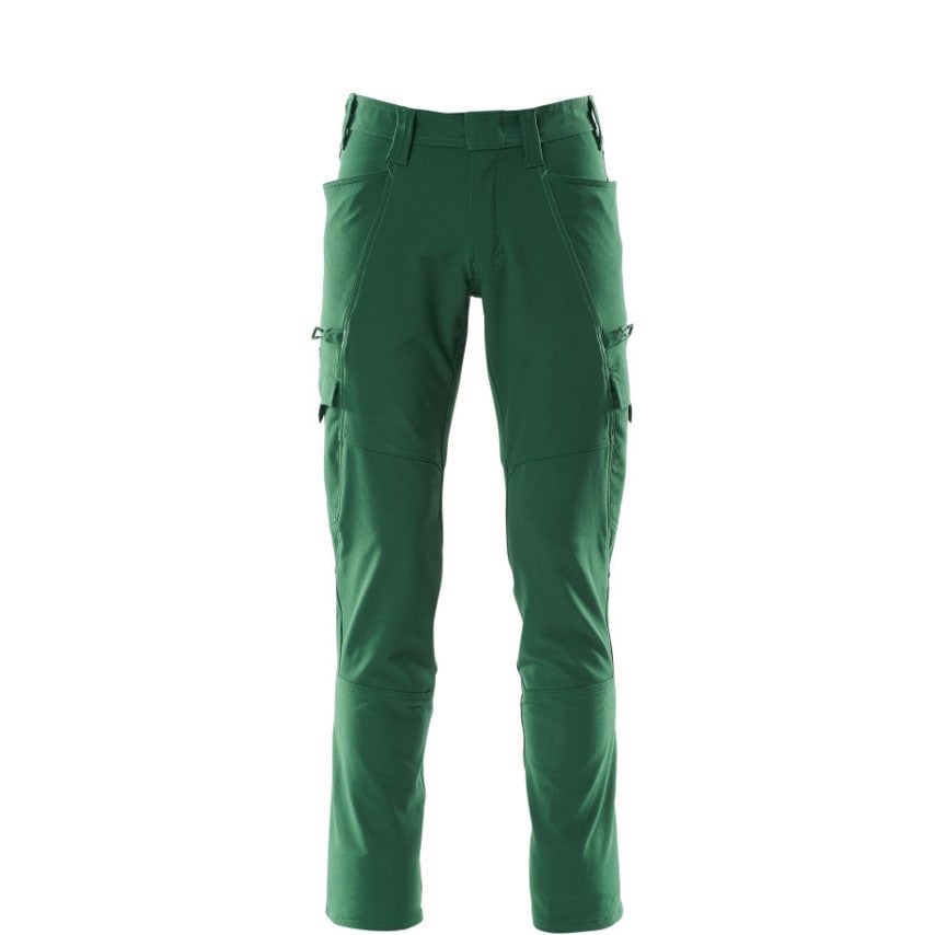 Mascot Accelerate Trousers with Thigh Pockets Green (L35W46.5) - MSC9629140G