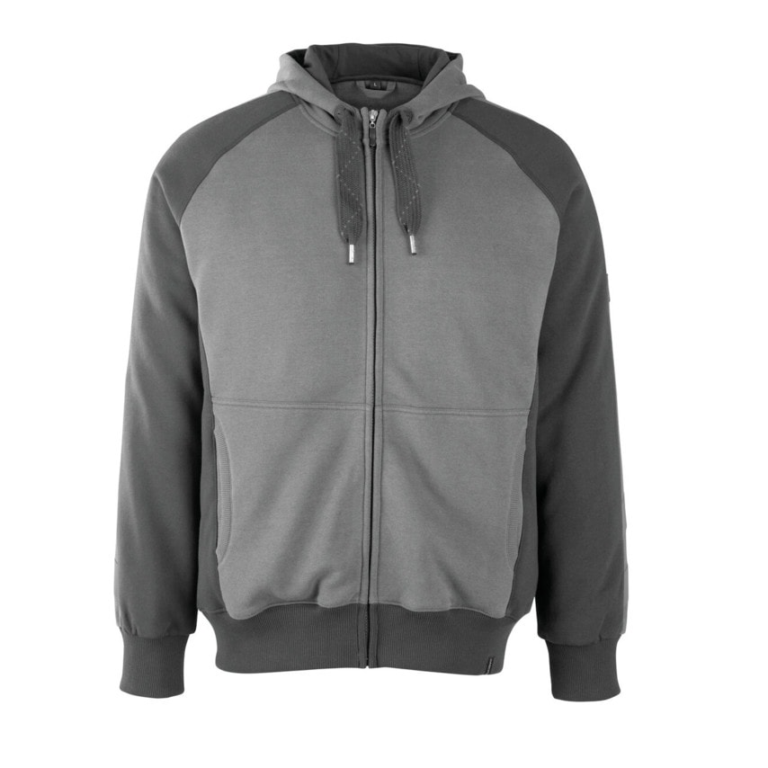 Mascot Unique Wiesbaden Hoodie with Zipper Darkanthracite/Black (S)
