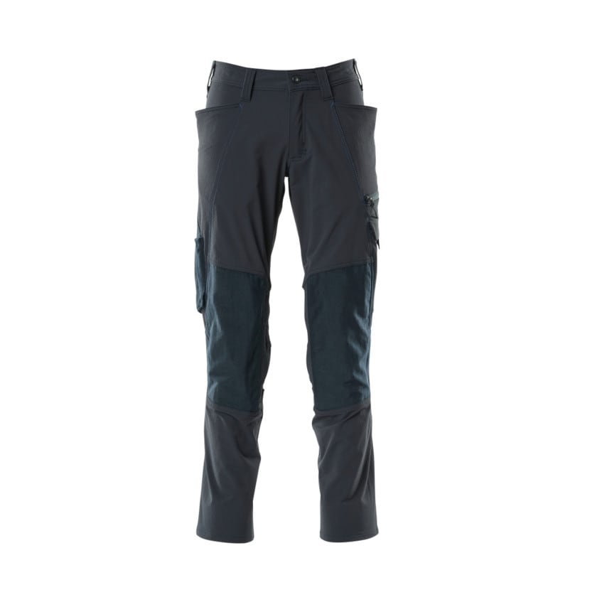 Mascot Accelerate Trousers with Kneepad Pockets Dark Navy (L32W34.5) - MSC962919