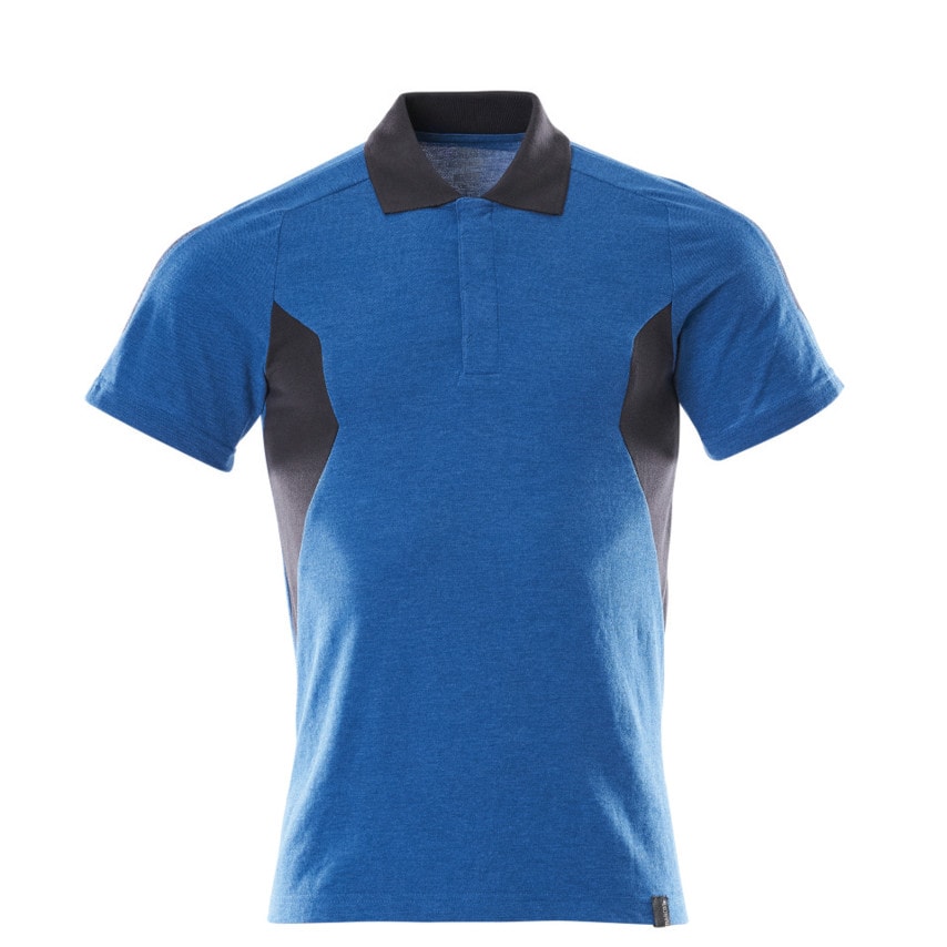 Mascot Accelerate Polo Shirt Azure Blue/Dark Navy (M (1 Pcs.)) - MSC9629174V
