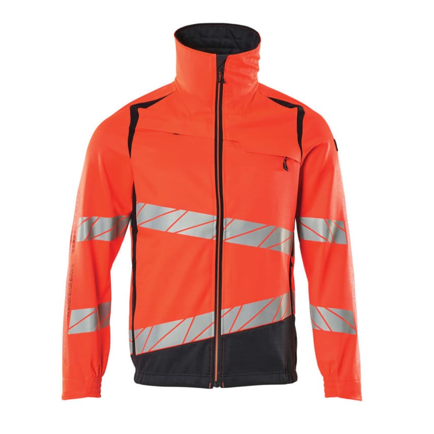 Mascot Accelerate Safe Jacket Hi-Vis Red/Dark Navy (XL) - MSC9629579F