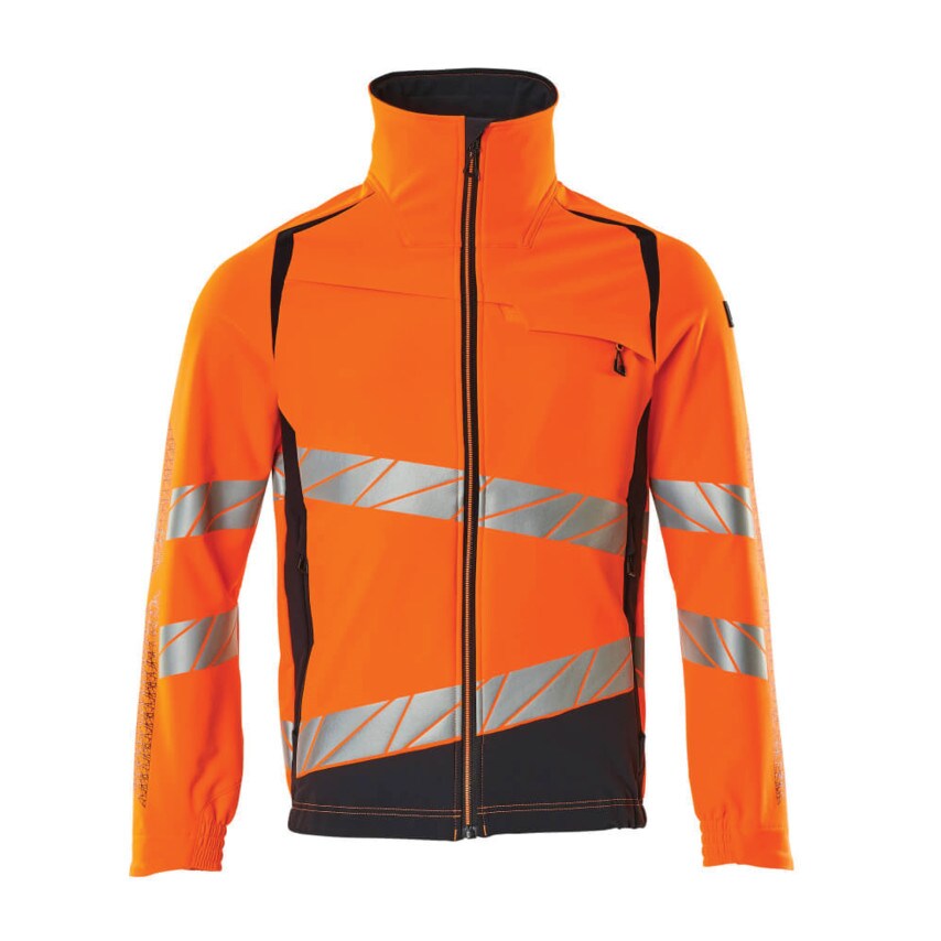 Mascot Accelerate Safe Jacket Hi-Vis Orange/Dark Navy (L) - MSC9629293B
