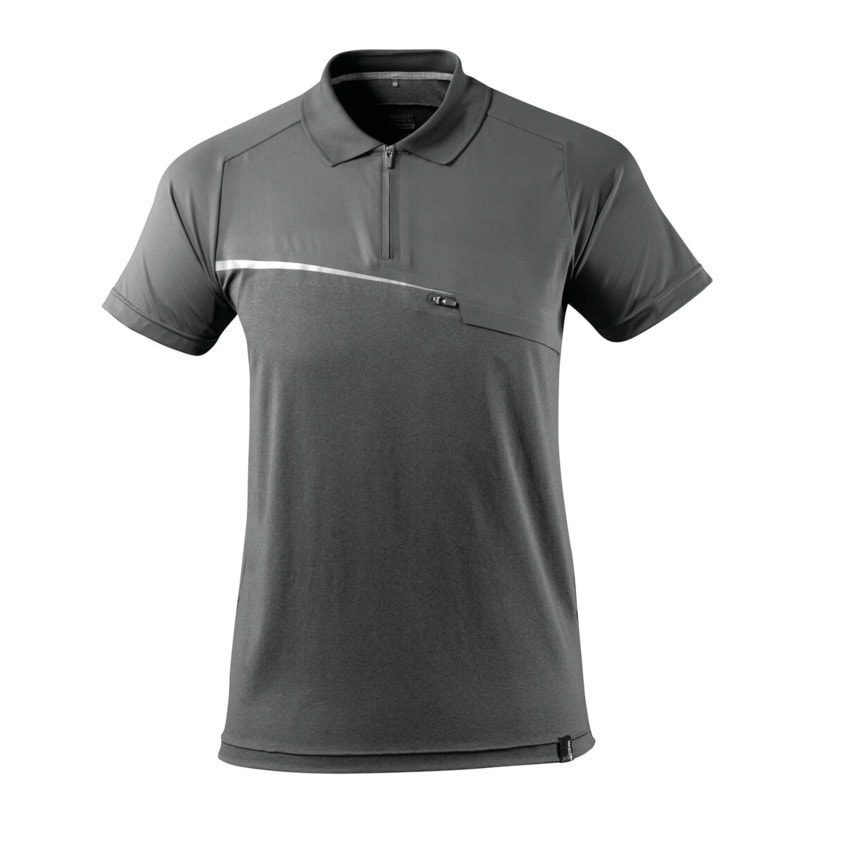 Mascot Polo Shirt with Chest Pocket Dark Anthracite (L)
