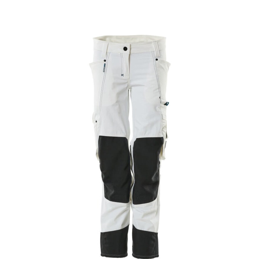Mascot Trousers with Kneepad Pockets White (L30W38.5) - MSC9629717F