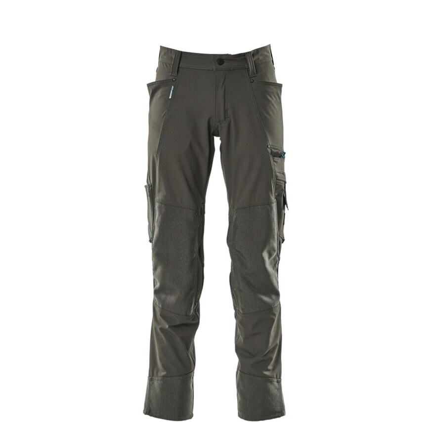 Mascot Trousers with Kneepad Pockets Dark Anthracite (L30W33.5) - MSC9629691Q