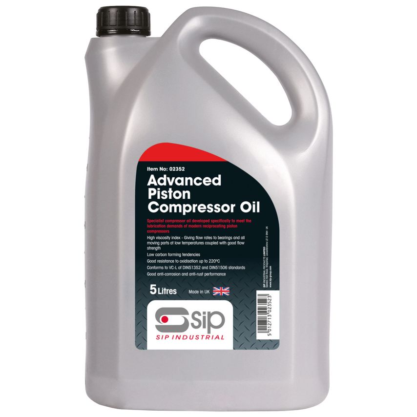 SIP 5 L Compressor Oil and for Compressors