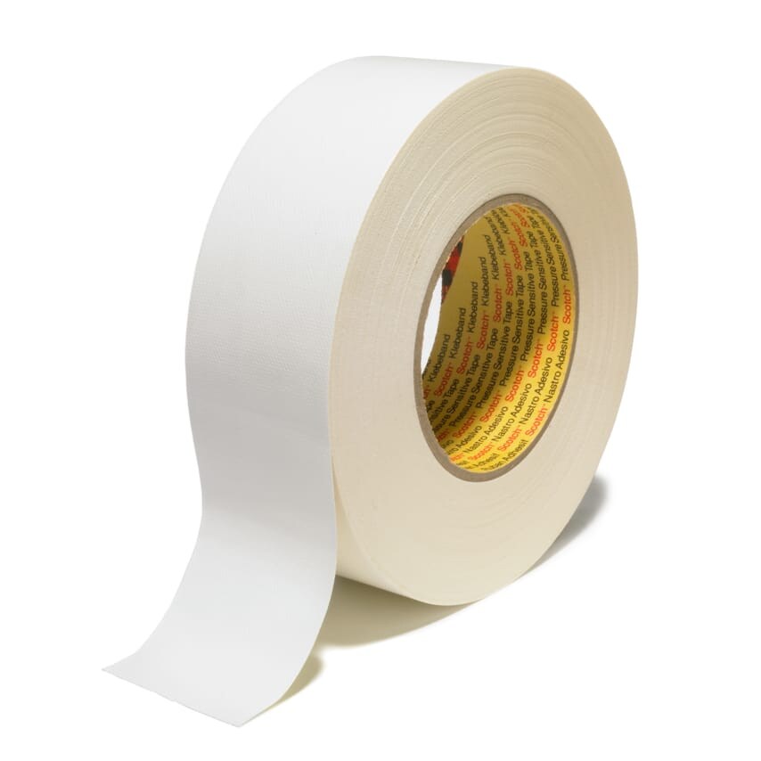 Ruban adhésif toilé 3M 389W100 blanc (L x l) 50 m x 10 cm 1 pc(s)