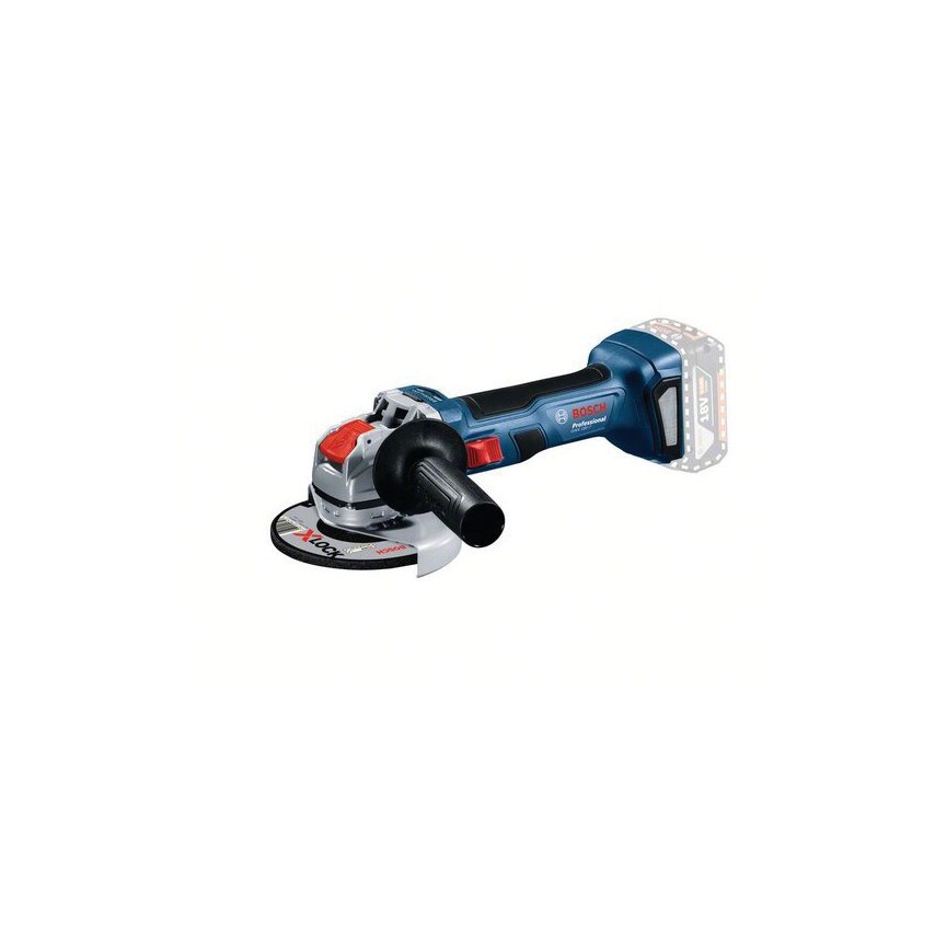 Bosch GWX 18V-7 115MM (Body Only, L-Boxx) X-Lock Brushless 18V A/Grinder