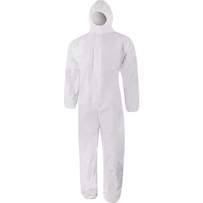 Halo SMS Type 5 & 6 Hooded Coverall White (L)