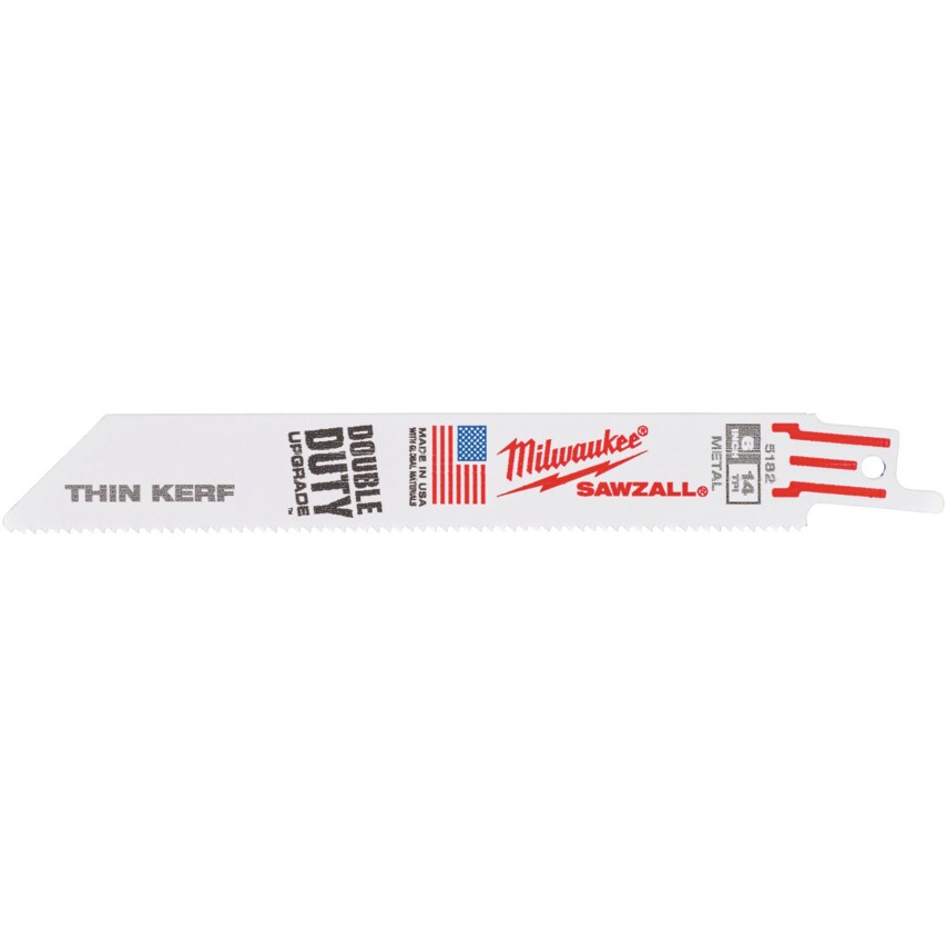 SAWZALL Recipro' Blades Thin Kurfsm