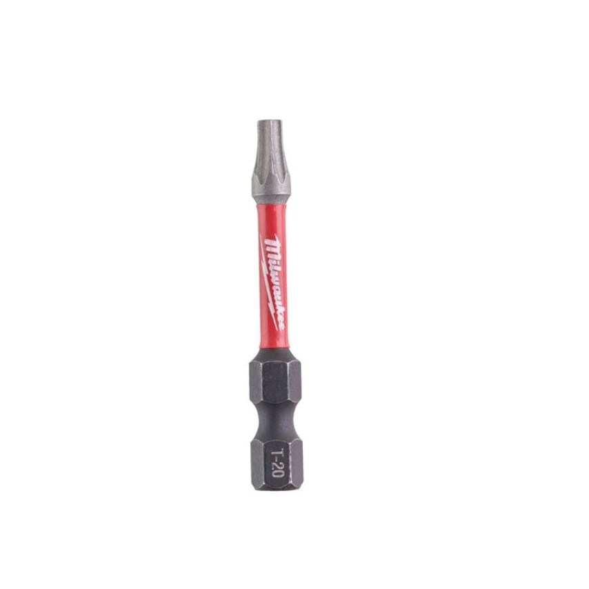 Milwaukee 1/4"HEX Shockwave Impact Duty Driver Bit TX20x50mm (PK-10)