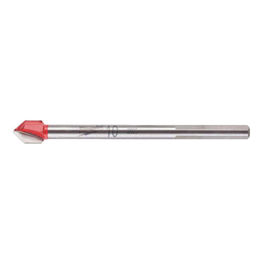 Milwaukee Glass & Tile Drill Bit 10x95mm