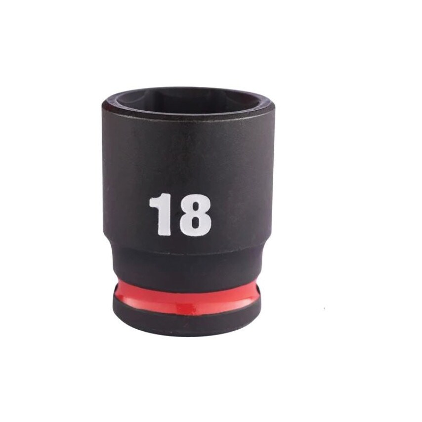 Milwaukee 3/8"SQ Drive Shockwave Impact Socket 18mm Std-Ii