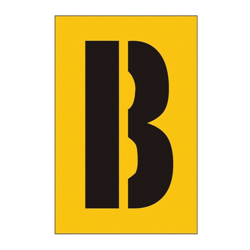 Centurion Europe 50MM Stencil - Character 'B'