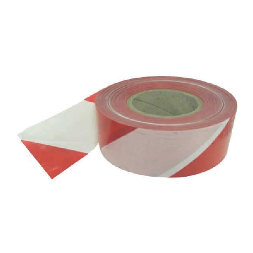 70MM X 500M Red/White Non Adhtape