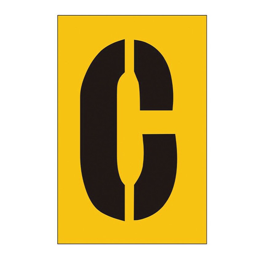 Centurion Europe 75MM Stencil - Character 'C'