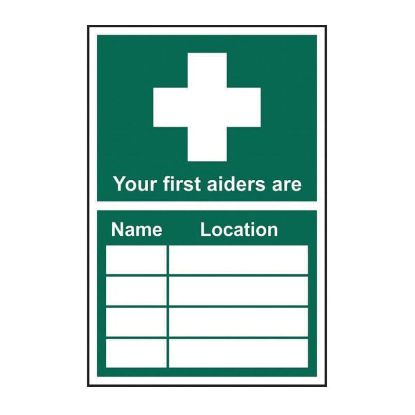 Centurion Europe Your First Aiders Are... - Sav (200 X 300MM)