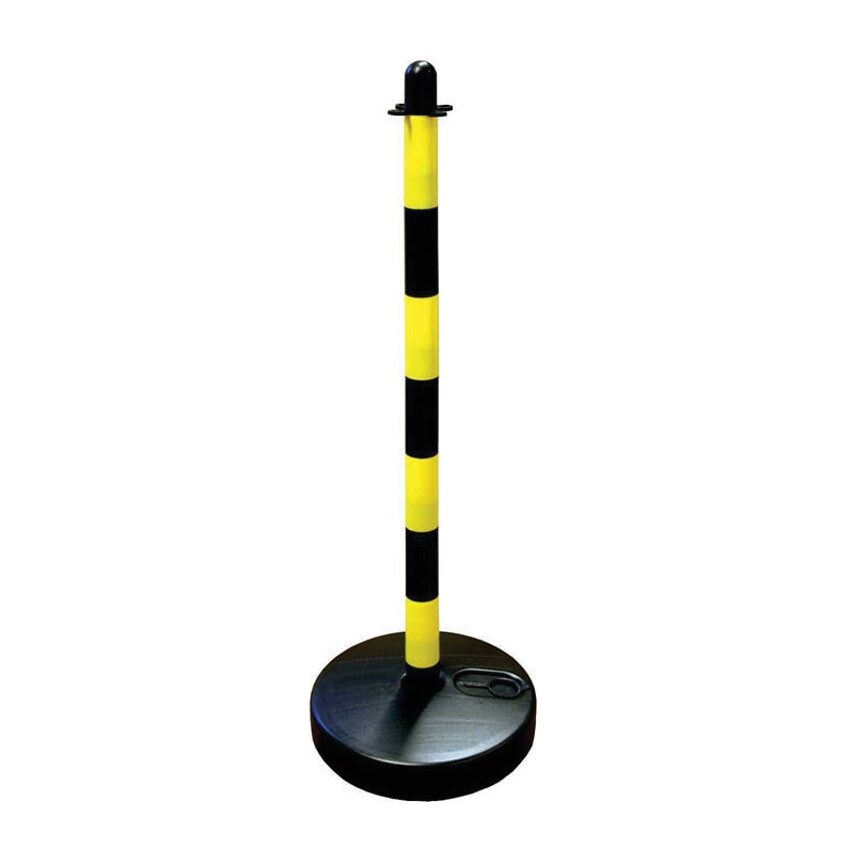 Yellow/Black Post Complete Withbase