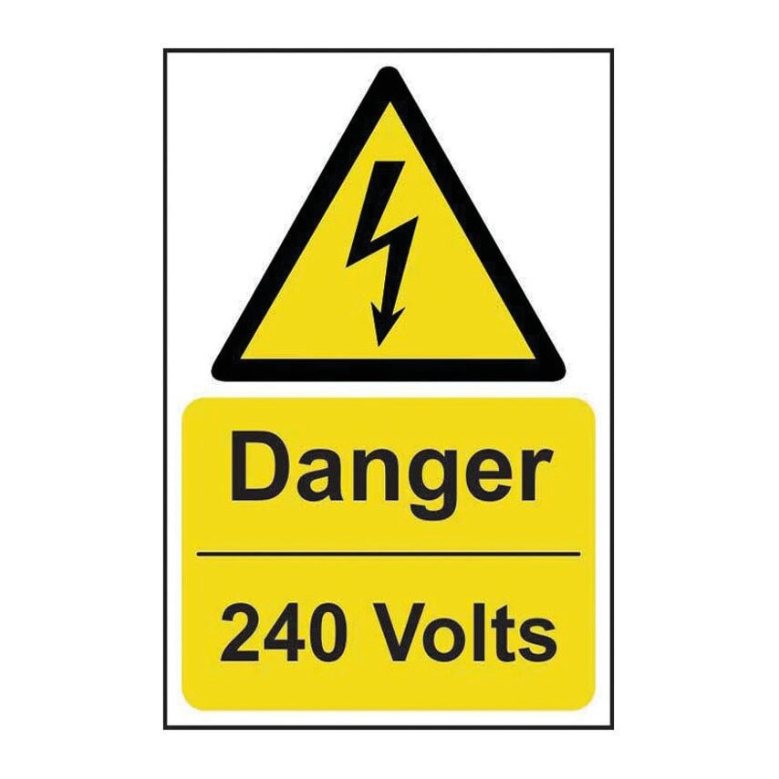 Centurion Europe Danger 240 Volts - Sav (200X300MM)