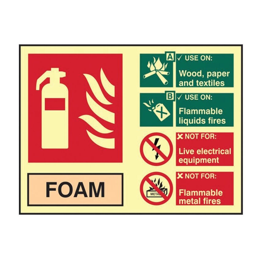 Centurion Europe Fire Extinguisher Composite - Foam - PHO (200 X 150MM)